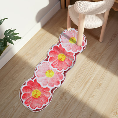 Tapis pour salle de bain Flower