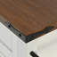 53.7" W Wood Kitchen Island with Drop Leaf-1636068352