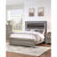 Mobilier de chambre à coucher élégant et moderne avec tête de lit capitonnée horizontale 1pc-594407936-594407938-594407939