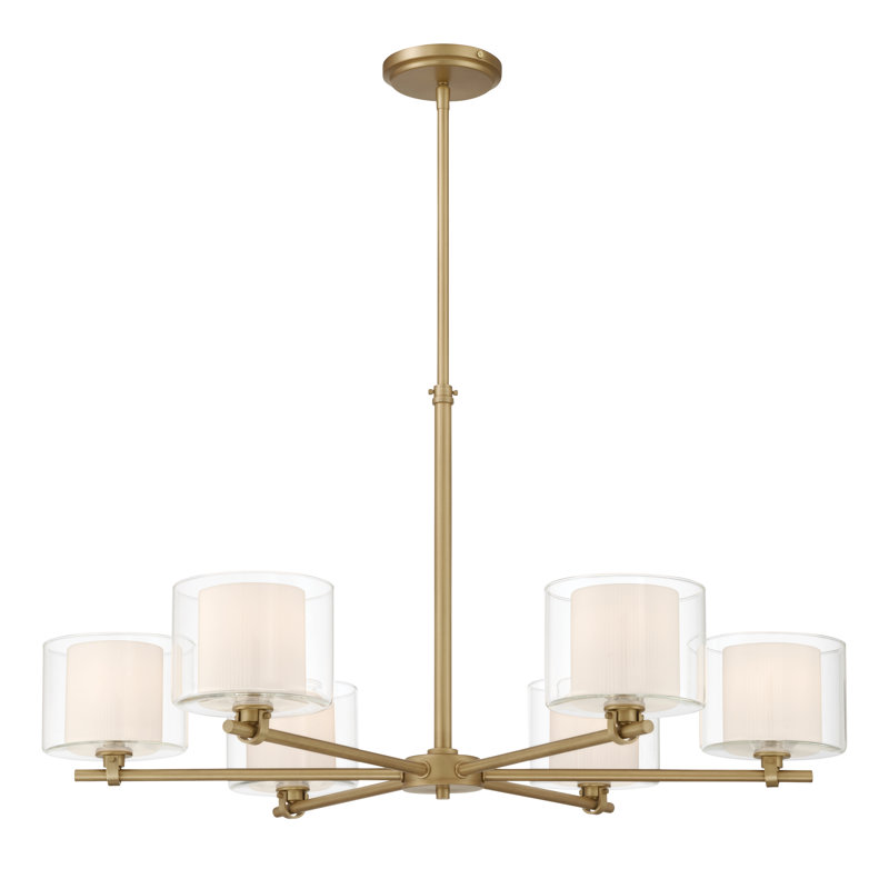 Lustre 6 lumières 32 "Seville