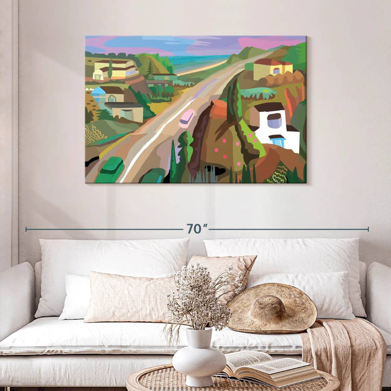Gillard Highway I, 30" H x 45" W