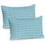 Ensemble de 2 taies décoratives turquoise et bleu pâle Ambesonne-99917680