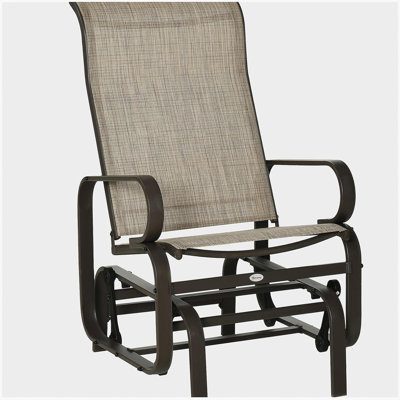 Fauteuil oscillant d'extérieur Outsunny