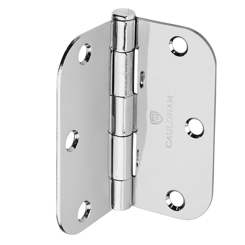 Butt Bearing Door Hinges, Polished Chrome