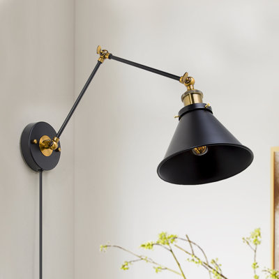 Ifill Black Iron Dimmable Spotlight