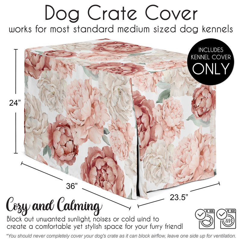 Couvre-cage pour chien 36 po par Sweet Jojo Designs