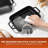 Davivy 5.78 Quarts Pre-Seasoned Cast Iron Bread Cloche Dutch Oven, Includes Heat Resistant Silicone Trivet