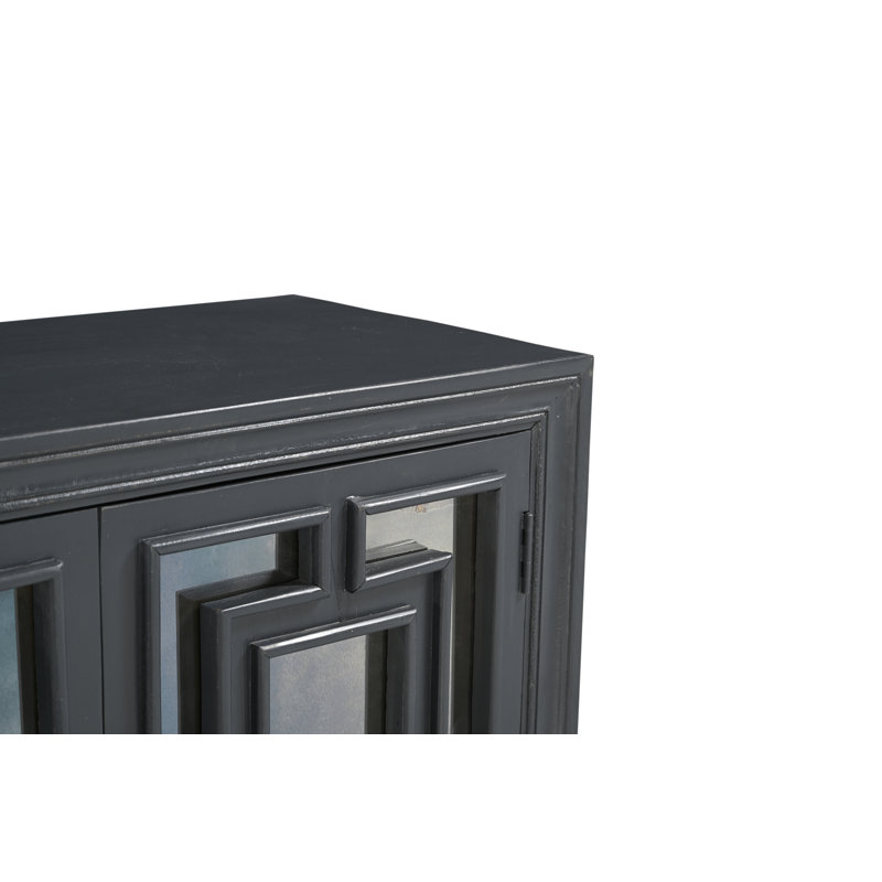 Armoire moderne en bois noir Haswell