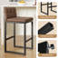 Counter Stool with Metal Frame-1813726434