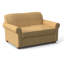 Finn 59" Rolled Arm Sofa Bed Loveseat with Reversible Cushions-1490400934-1491424499