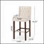 Tabouret de bar pivotant à losanges avec réglage de la hauteur à gaz et siège en similicuir confortable de différentes couleurs-1890797890