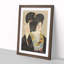 Woman Doing Her Hair by Ito Shinsui - Picture Frame Painting Print-55612934-55612931