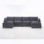 Canapé modulaire en U avec 4 repose-pieds et 2 repose-pieds-1697721158