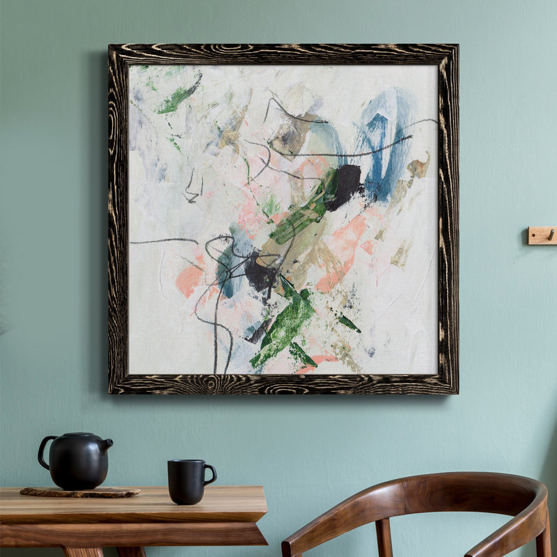 «Approche du printemps II» - Toile encadrée de qualité supérieure - prête à être accrochée, H 20 po x l 20 po x P 1,5 po