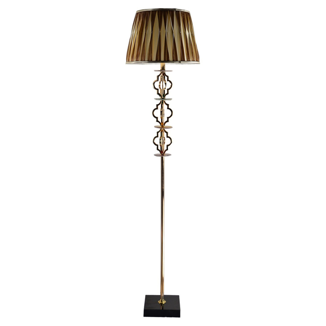 Quatrefoil 11.02" Traditional Floor Lamp ellahome