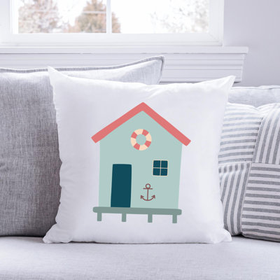 Nautical Sea Life_151 - Coussin décoratif avec coussin décoratif