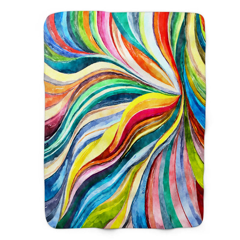 Jeté Funkadelic Fusion Stripes, L 60 po x L 80 po