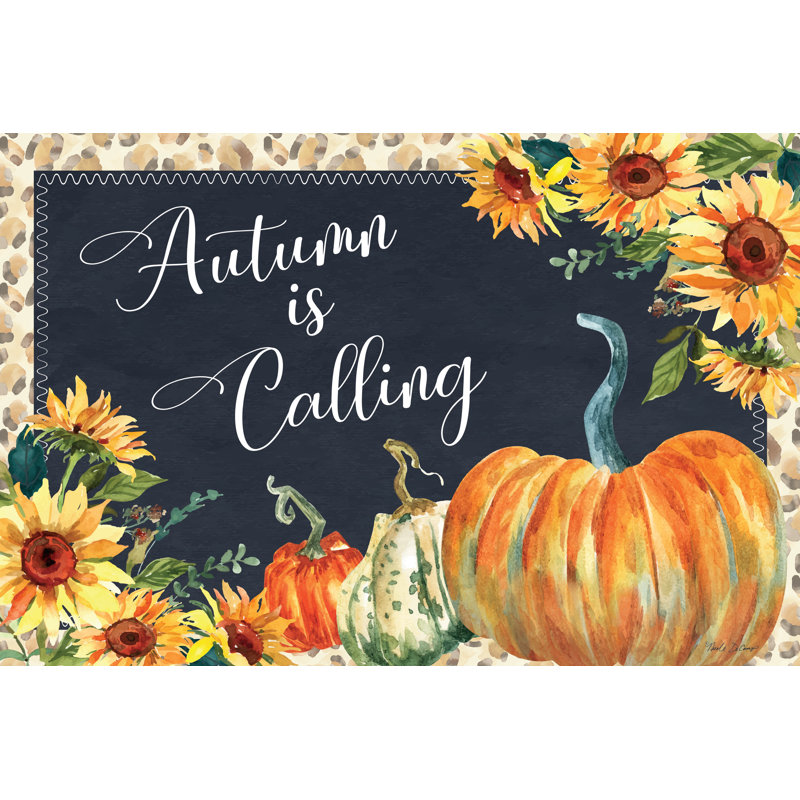 «Autumn is Calling» par Nicole DeCamp, H 8 po x l 12 po
