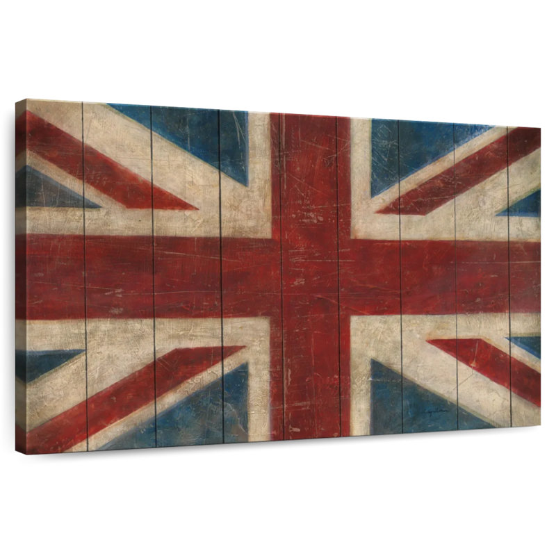Borges Union Jack, 30" H x 45" W