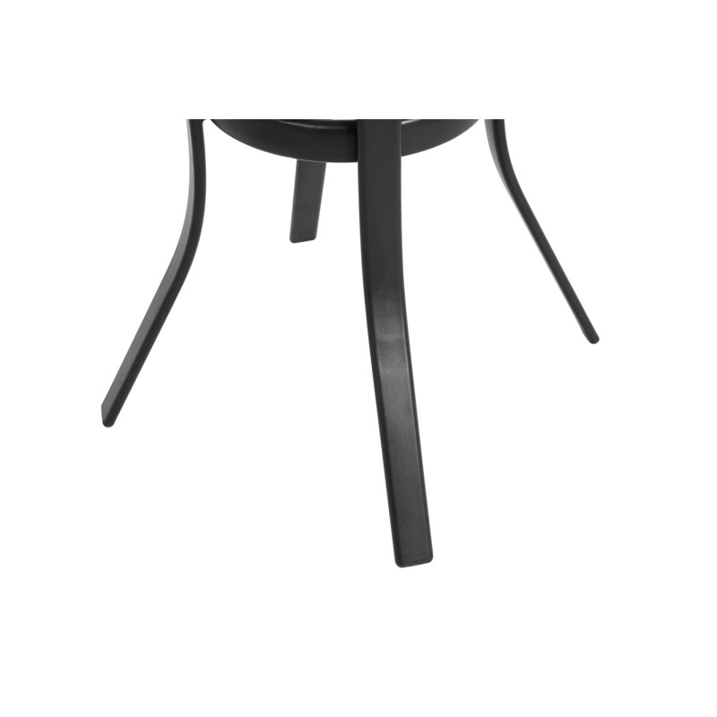 3 Pieces Outdoor Bar Stools Set