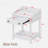 Jurino Nightstand With 1 Drawer, An Open Shelf, Turned Legs And Metal Handles-1157441575
