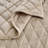 Pointehaven Taupe Velvet Oversized Diamond Quilt Set, Full-117339333-117339331