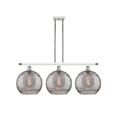 Luminaire suspendu pour îlot de cuisine 3 lumières Ellington