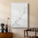 Impression florale rétro XX - galerie Cavas sur mesure