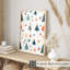 «Holiday Christmas Tree Dreams VI», reproduction d'art moderne sans cadre-2108274567