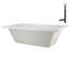 Baignoire de trempage en acrylique 72 po x 36 po, drain inclus-97544520