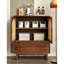 Vitrine simple en rotin-121528681