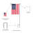 Parkridge Garden Flagpole-442272366