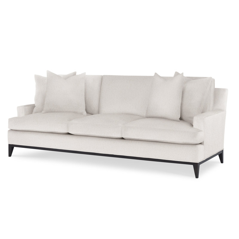 Dapper Upholstered 88'' Sofa, Cloudy Day Ivory, Brown