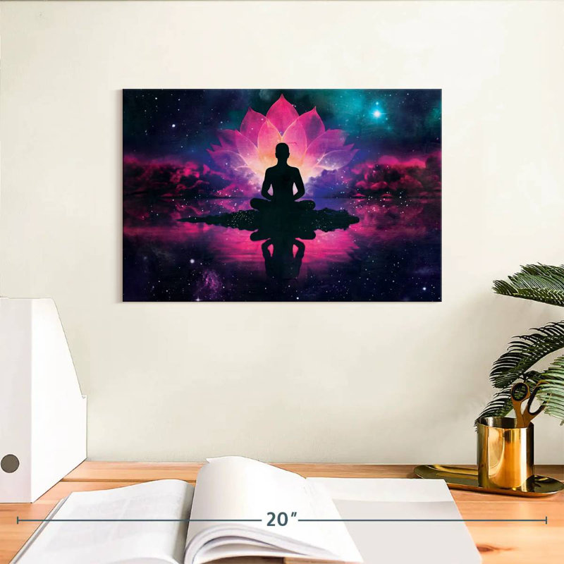 Kerrick Interstellar Meditation, 8" H x 12" W