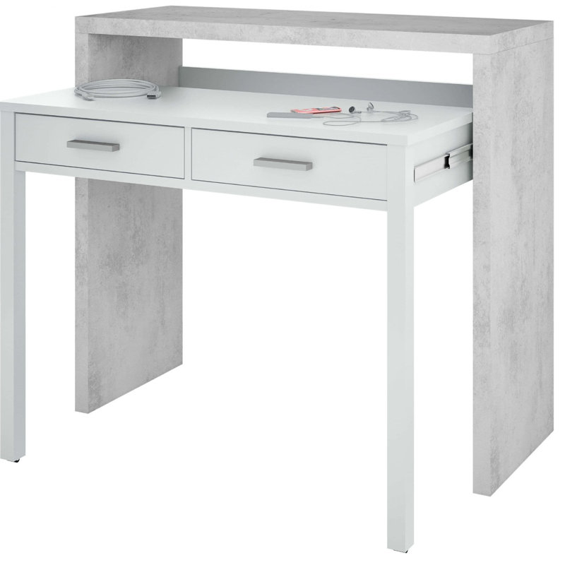 Nevine Solid Wood Computer Desk