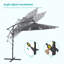 Parasol d'extérieur à DEL 10 pi-109652075