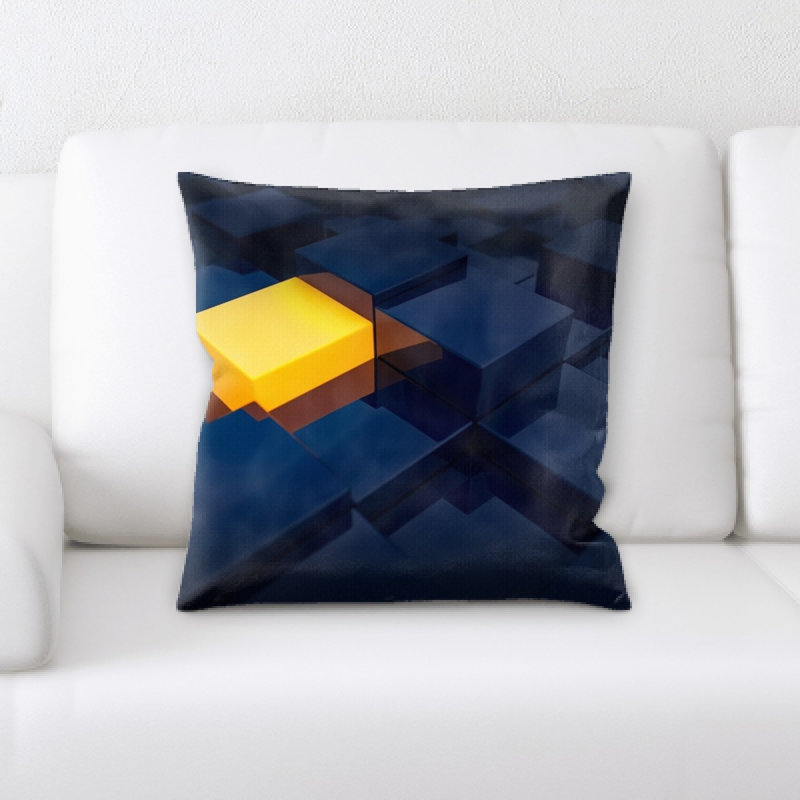 Microsuede Throw Pillow