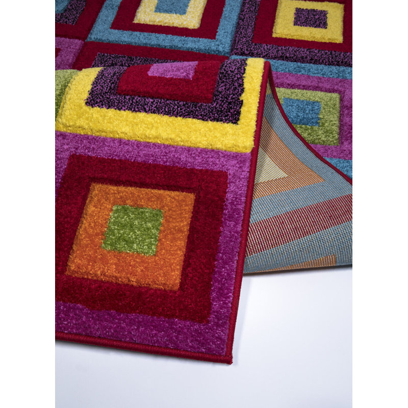 Leonarda Geometric Indoor / Outdoor Area Rug, Rectangle 160 x 230cm