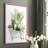Plant Bath I Framed Print - Solid Wood-1927265056-1927265061