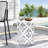 Outdoor Metal End Table -Large-1012951887