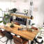 Almalik 1 - Light Wood LED Kitchen Island Pendant