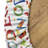 Bungalow Rose Alphabet Fitted Round Tablecloth Multicolor