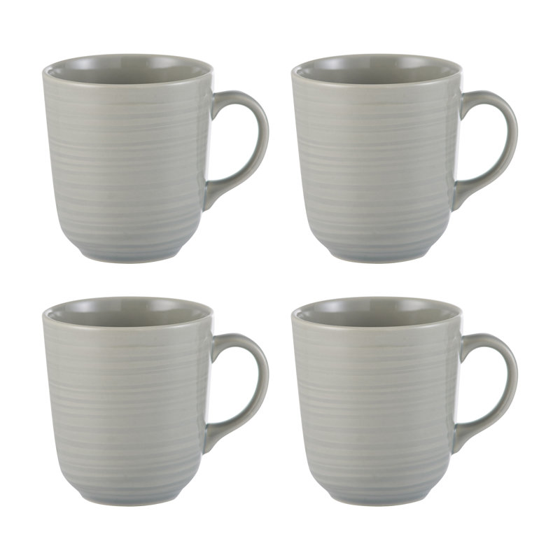 William Mason Grey Mugs 400ml