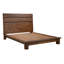 Lit plateforme brun foncé Serguei-83644376