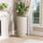2 Pcs 23.6 Inch Tall Decorative Planter Pots For Outdoor Indoor Garden Patio Front Porch-1592926744
