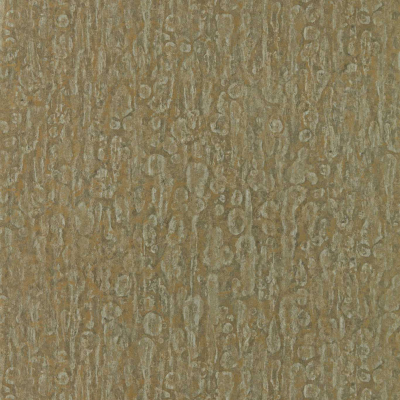 Moresque Glaze Wallpaper, Antique Bronze