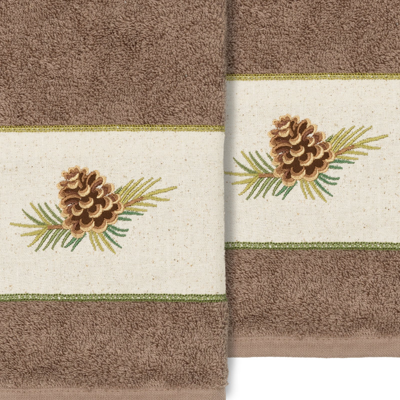 Pierre 100% Turkish Cotton Hand Towel, Latte