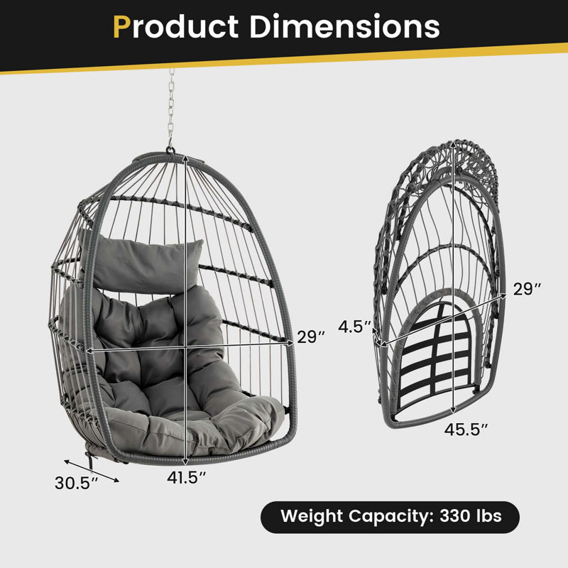 Losey 1 Person Egg Chair