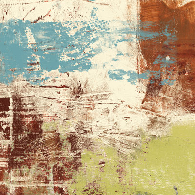 Earthy Abstract I - Wrapped Canvas Painting