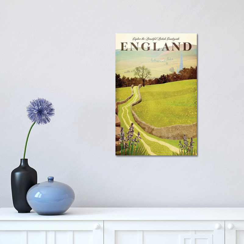 England-British Countryside by Bragi Ingibergsson - Wrapped Canvas Print, 30.48 cm H x 45.72 cm W